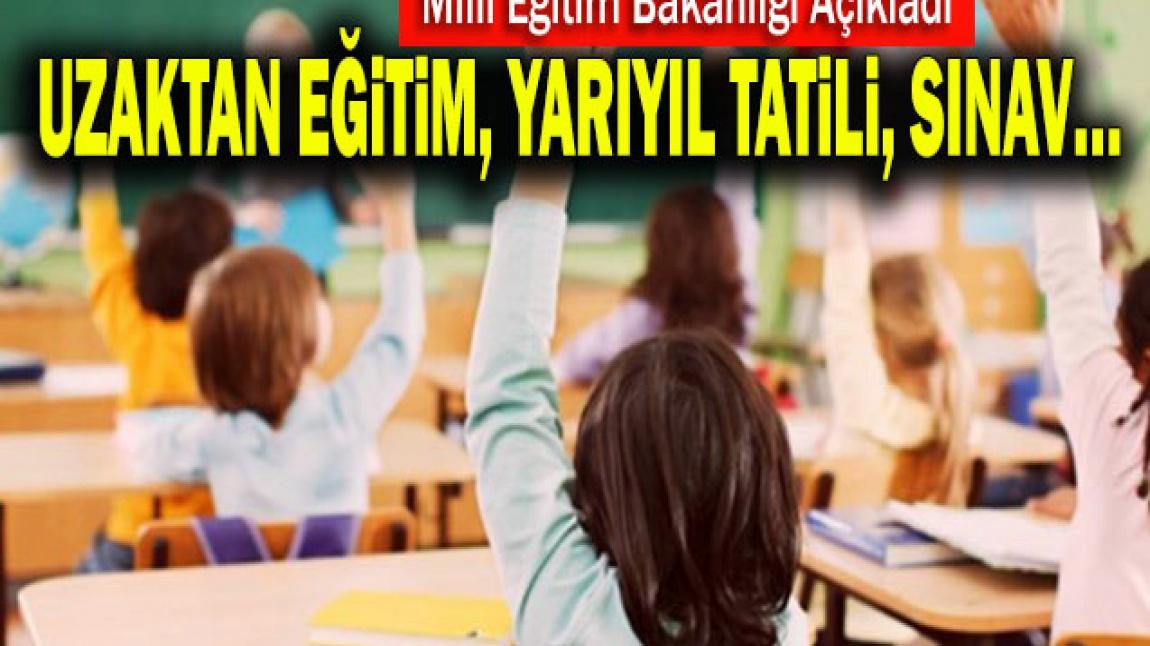 Yarıyıl Tatili ve Sınavlar Hakkında Basın Açıklaması