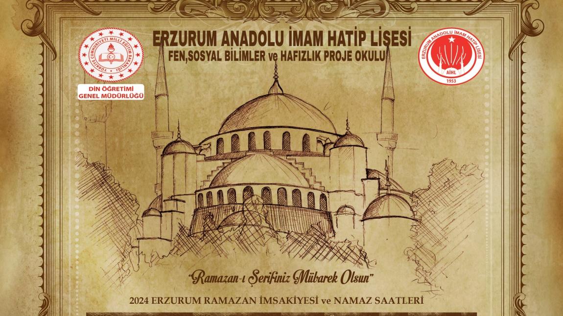 2024 Erzurum Ramazan İmsakiyesi