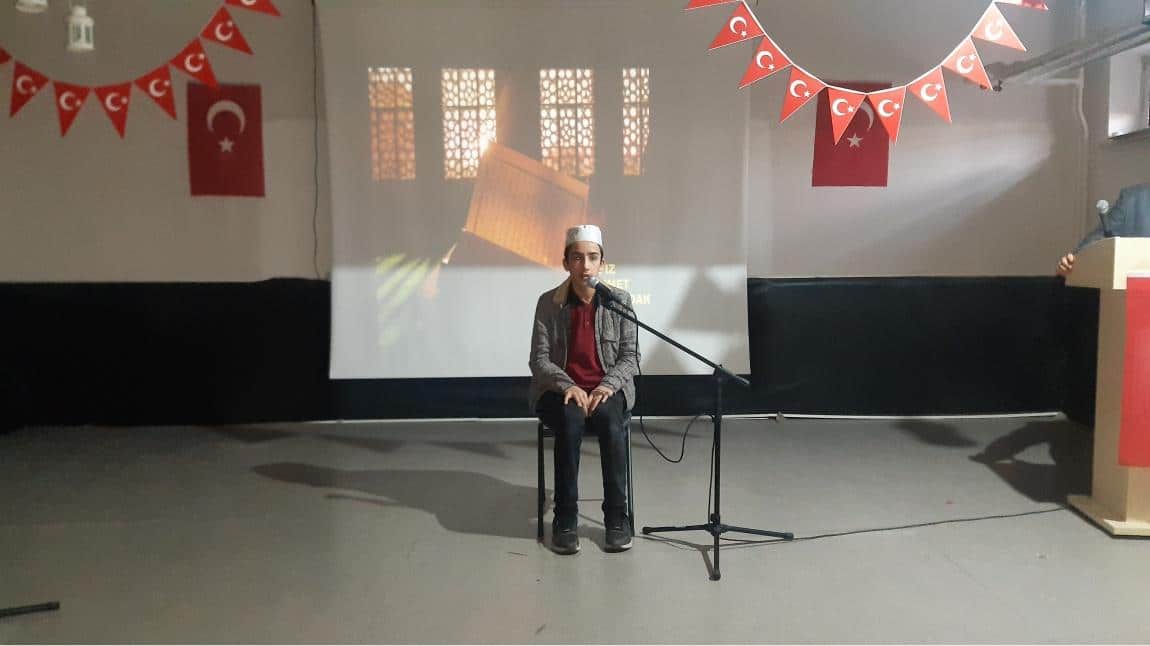 Okulumuzda 12 Mart İstiklal Marşının Kabulü ve Çanakkale Zaferi Törenleri Yapıldı